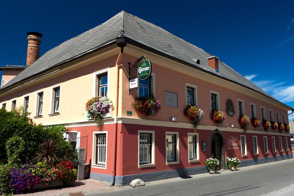 Gasthof Braeuer - Familie Eibensteiner Weißkirchen in Steiermark Esterno foto